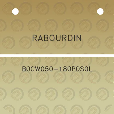 rabourdin-b0cw050-180p0s0l