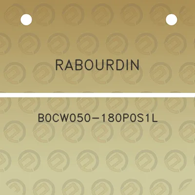 rabourdin-b0cw050-180p0s1l