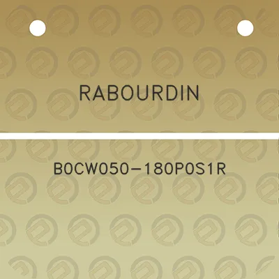 rabourdin-b0cw050-180p0s1r