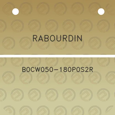 rabourdin-b0cw050-180p0s2r