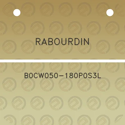 rabourdin-b0cw050-180p0s3l