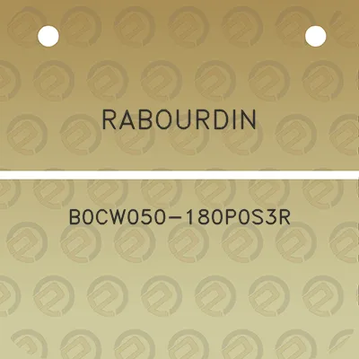 rabourdin-b0cw050-180p0s3r