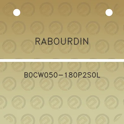 rabourdin-b0cw050-180p2s0l