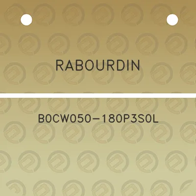 rabourdin-b0cw050-180p3s0l