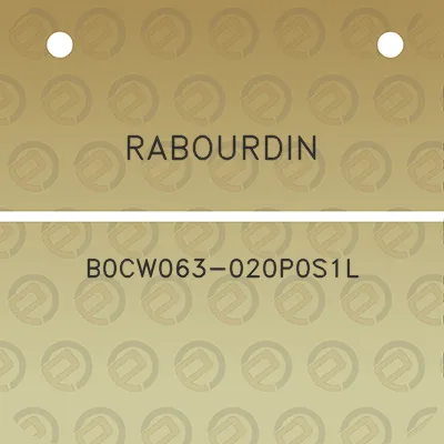 rabourdin-b0cw063-020p0s1l