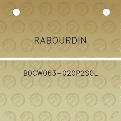 rabourdin-b0cw063-020p2s0l