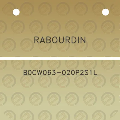 rabourdin-b0cw063-020p2s1l