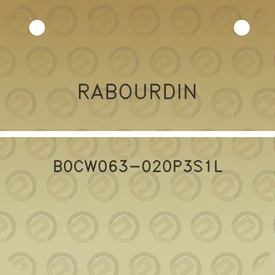 rabourdin-b0cw063-020p3s1l