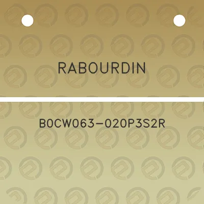 rabourdin-b0cw063-020p3s2r