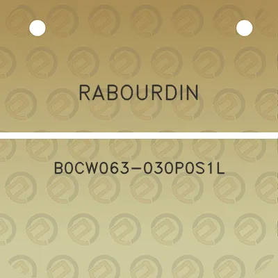 rabourdin-b0cw063-030p0s1l