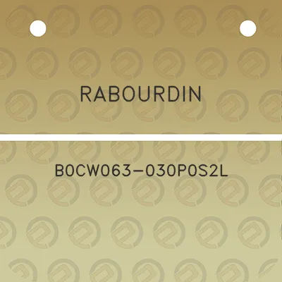 rabourdin-b0cw063-030p0s2l