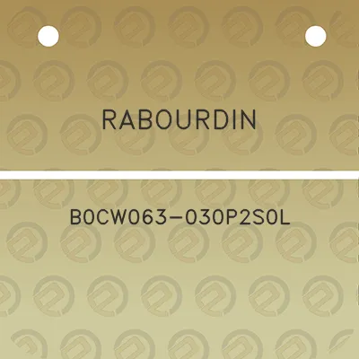 rabourdin-b0cw063-030p2s0l