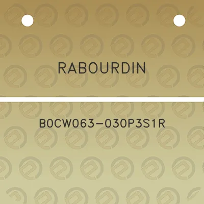 rabourdin-b0cw063-030p3s1r