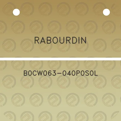 rabourdin-b0cw063-040p0s0l