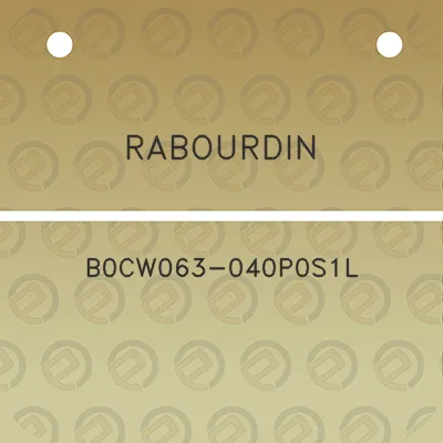 rabourdin-b0cw063-040p0s1l