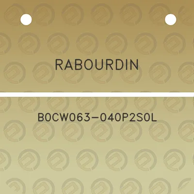 rabourdin-b0cw063-040p2s0l