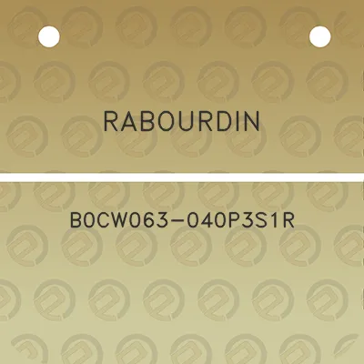 rabourdin-b0cw063-040p3s1r