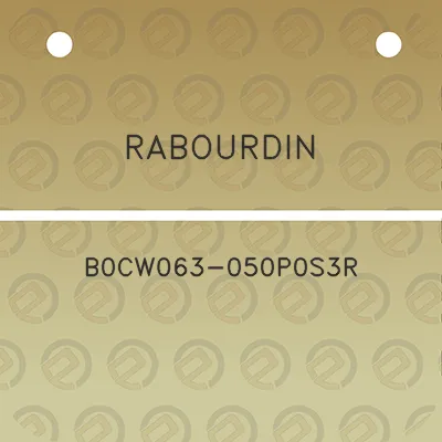 rabourdin-b0cw063-050p0s3r