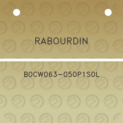 rabourdin-b0cw063-050p1s0l