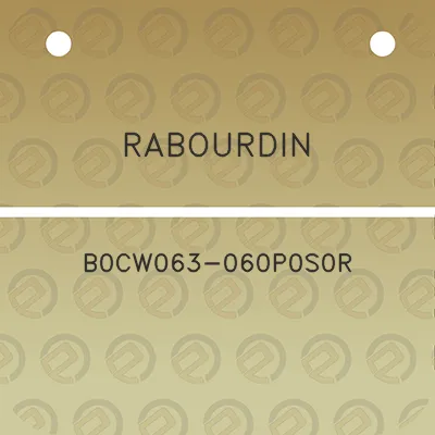 rabourdin-b0cw063-060p0s0r