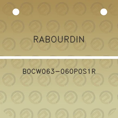 rabourdin-b0cw063-060p0s1r