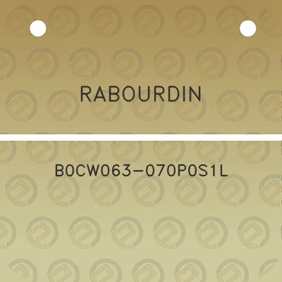 rabourdin-b0cw063-070p0s1l