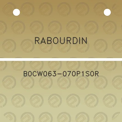 rabourdin-b0cw063-070p1s0r