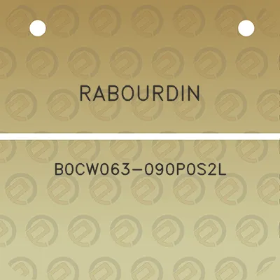 rabourdin-b0cw063-090p0s2l