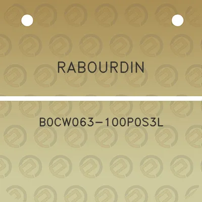 rabourdin-b0cw063-100p0s3l