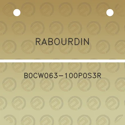 rabourdin-b0cw063-100p0s3r