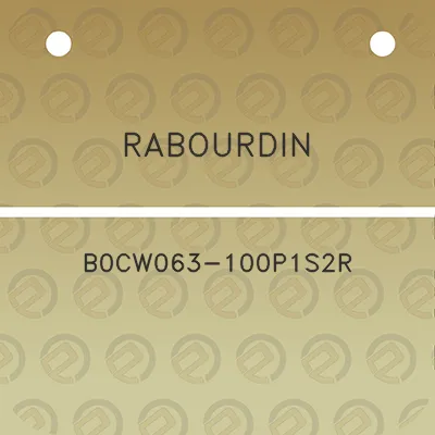 rabourdin-b0cw063-100p1s2r