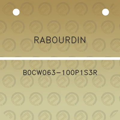 rabourdin-b0cw063-100p1s3r