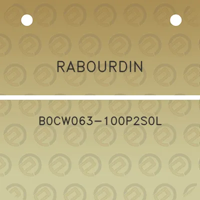 rabourdin-b0cw063-100p2s0l