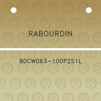 rabourdin-b0cw063-100p2s1l