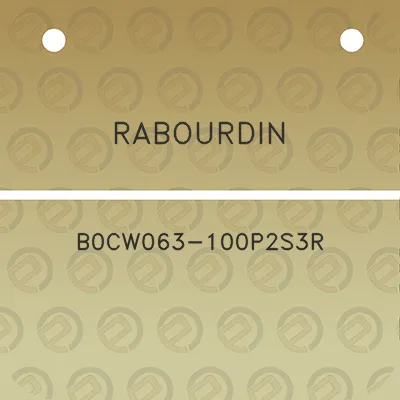 rabourdin-b0cw063-100p2s3r