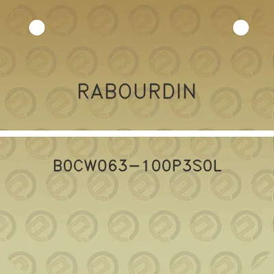 rabourdin-b0cw063-100p3s0l