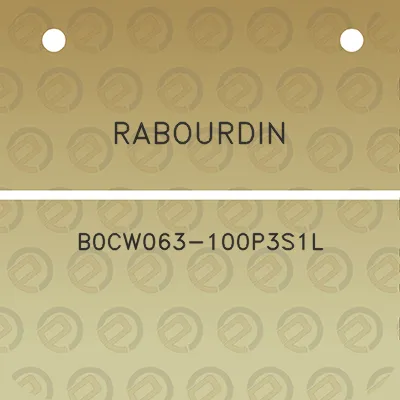 rabourdin-b0cw063-100p3s1l