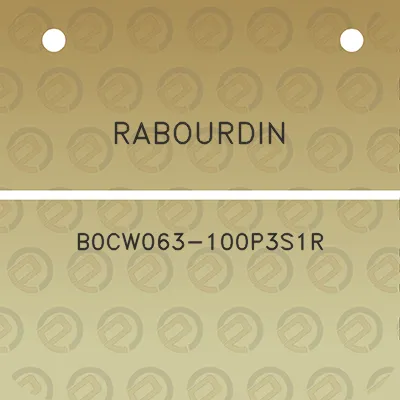 rabourdin-b0cw063-100p3s1r