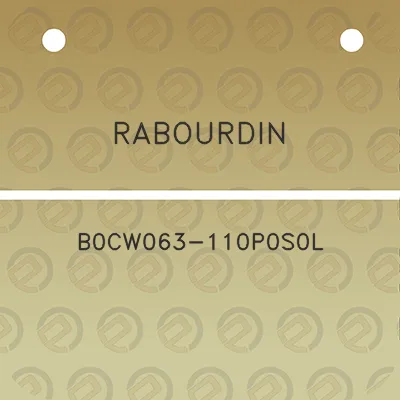 rabourdin-b0cw063-110p0s0l