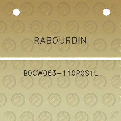 rabourdin-b0cw063-110p0s1l