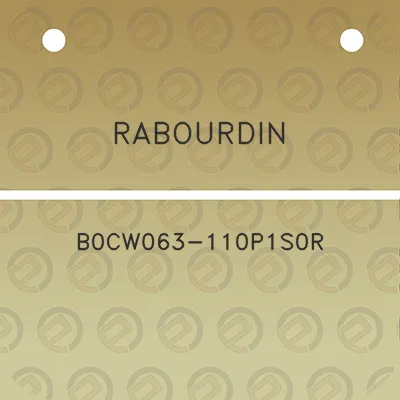 rabourdin-b0cw063-110p1s0r