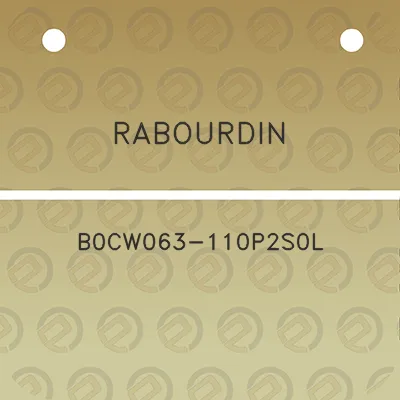 rabourdin-b0cw063-110p2s0l