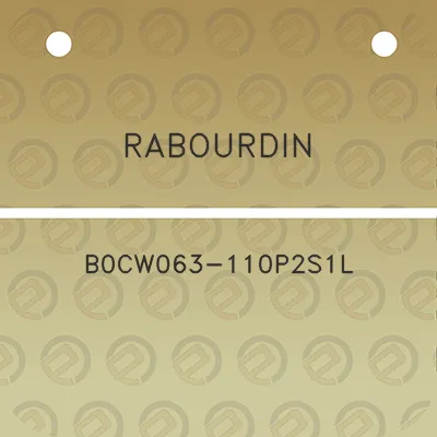 rabourdin-b0cw063-110p2s1l