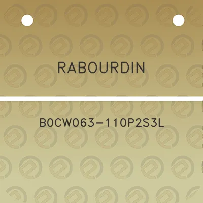 rabourdin-b0cw063-110p2s3l