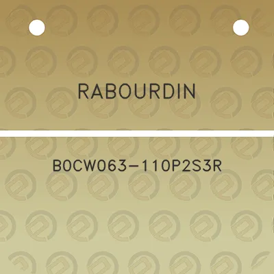 rabourdin-b0cw063-110p2s3r