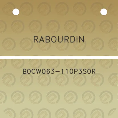 rabourdin-b0cw063-110p3s0r