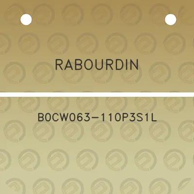 rabourdin-b0cw063-110p3s1l