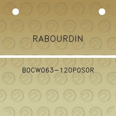 rabourdin-b0cw063-120p0s0r