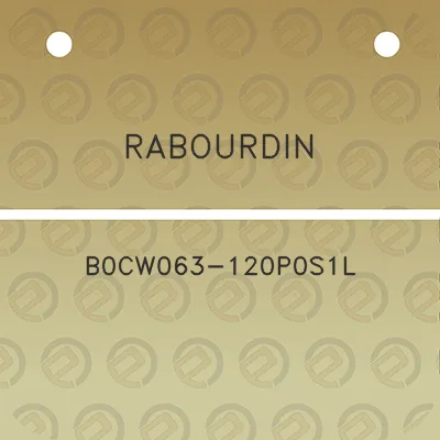 rabourdin-b0cw063-120p0s1l