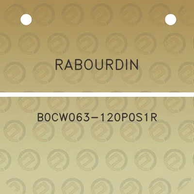 rabourdin-b0cw063-120p0s1r